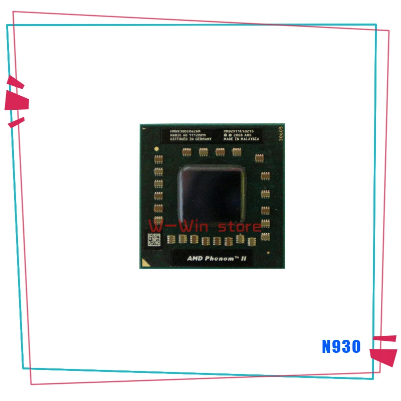 Четырехъядерный мобильный процессор AMD Phenom II N930 2 0 ГГц четырехъядерный