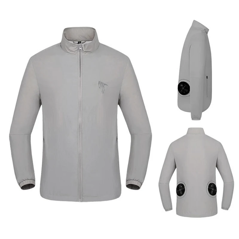 ZYNNEVA новая куртка охлаждения для мужчин и женщин Кондиционер одежда вентилятор