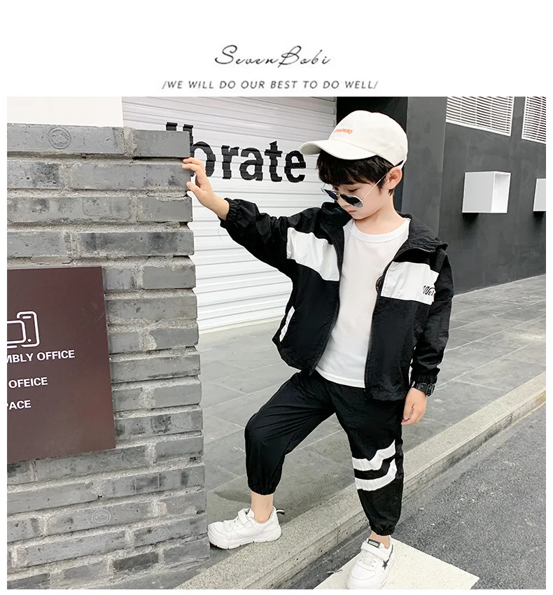 

2PCS Boys Outfits Baby Boy Clothes For Kids Clothing Toddler Casual Pants Sports Suit Children Kid Suits Sport Hoodies