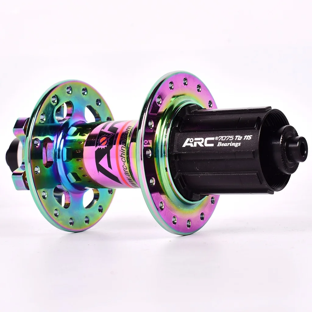 ARC Front Rear Bicycle Hubs MTB Mountain Bike 32H For Shimano 8/9/10/11 Speed QR Skewer 10x135mm 4 Seal Bearing Disc Brake hub