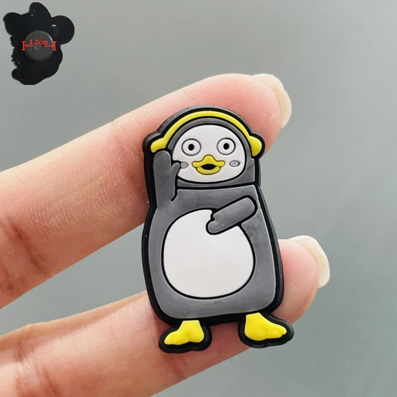 1PCS PVC Japan Anime Lovely Fridge Magnets Kawaii Penguin Refrigerator Magnetic Sticker Kids Gifts Stationery Toys Souvenir Gift - купить по