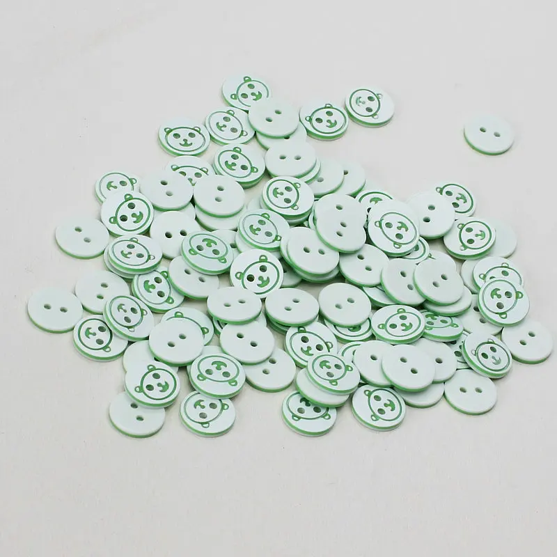 

NEW Resin Children's colored shirt cartoon buttons Sewing DIY Craft decals 2-Holes baby sweaters Clothing accessories