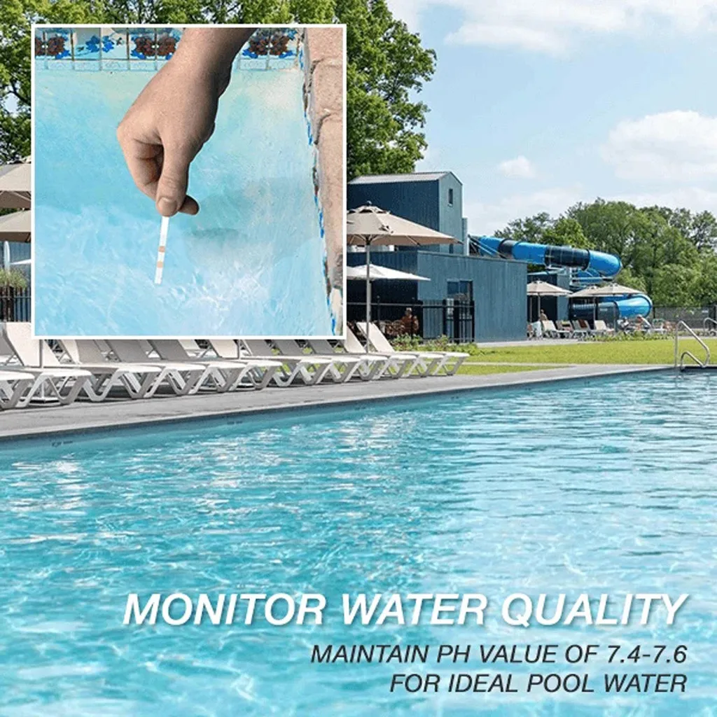 Тест-полоски для определения PH в бассейне 100 шт. |