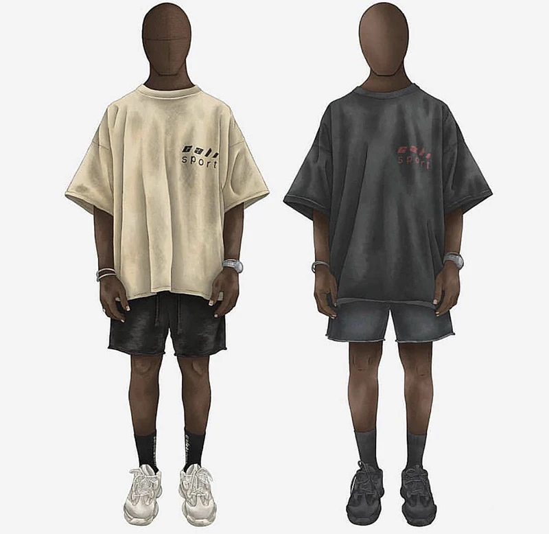 Сезон 6 футболка с вышитым значком Kanye call Спортивная бежевая черная темно-зеленая футболка сезона 6 Хип-Хоп Мужская Женская свободная хлопковая футболка