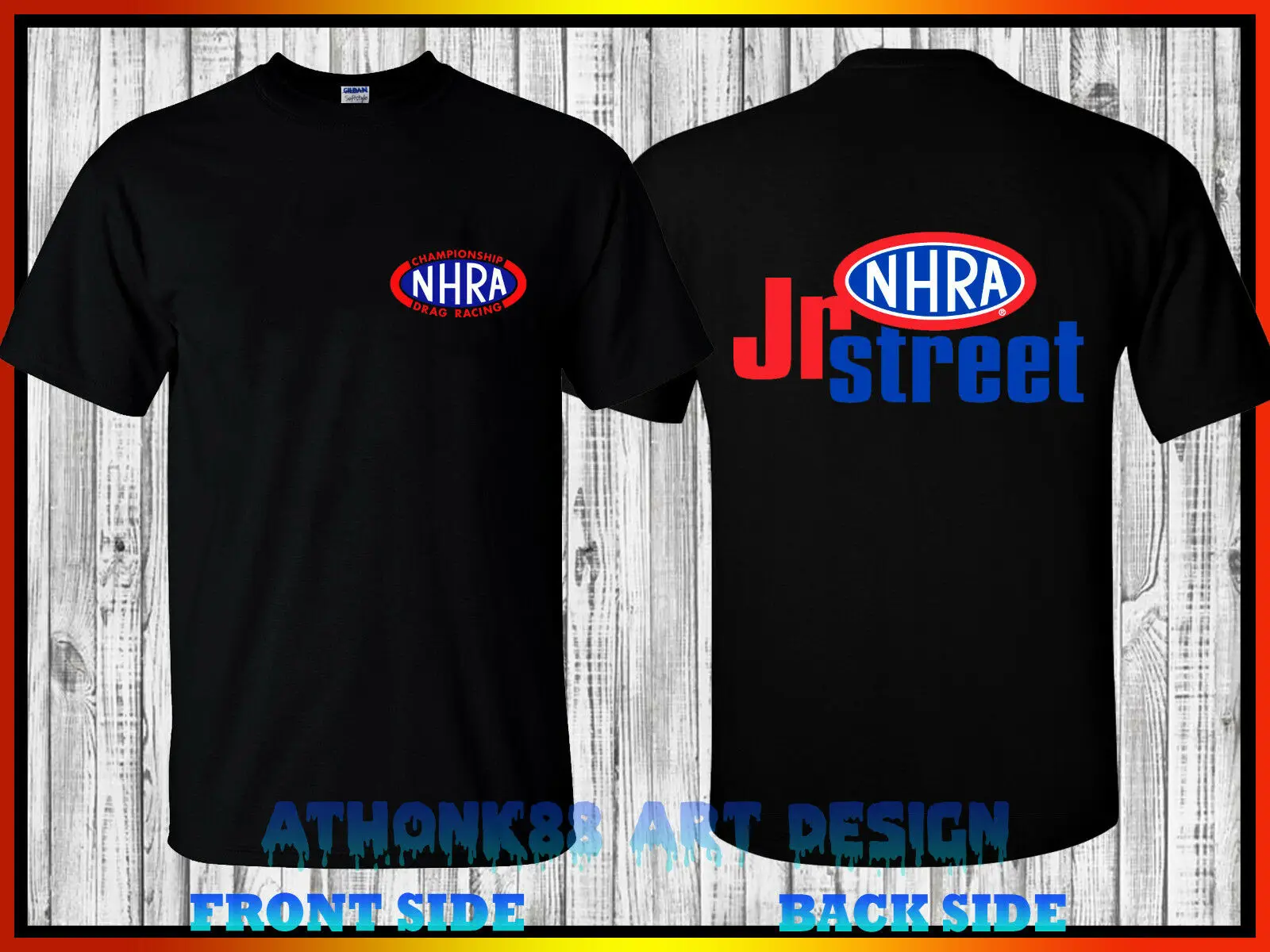 Футболка Hima Hoosier Racing Tire футболка Nhra Drag | Мужская одежда