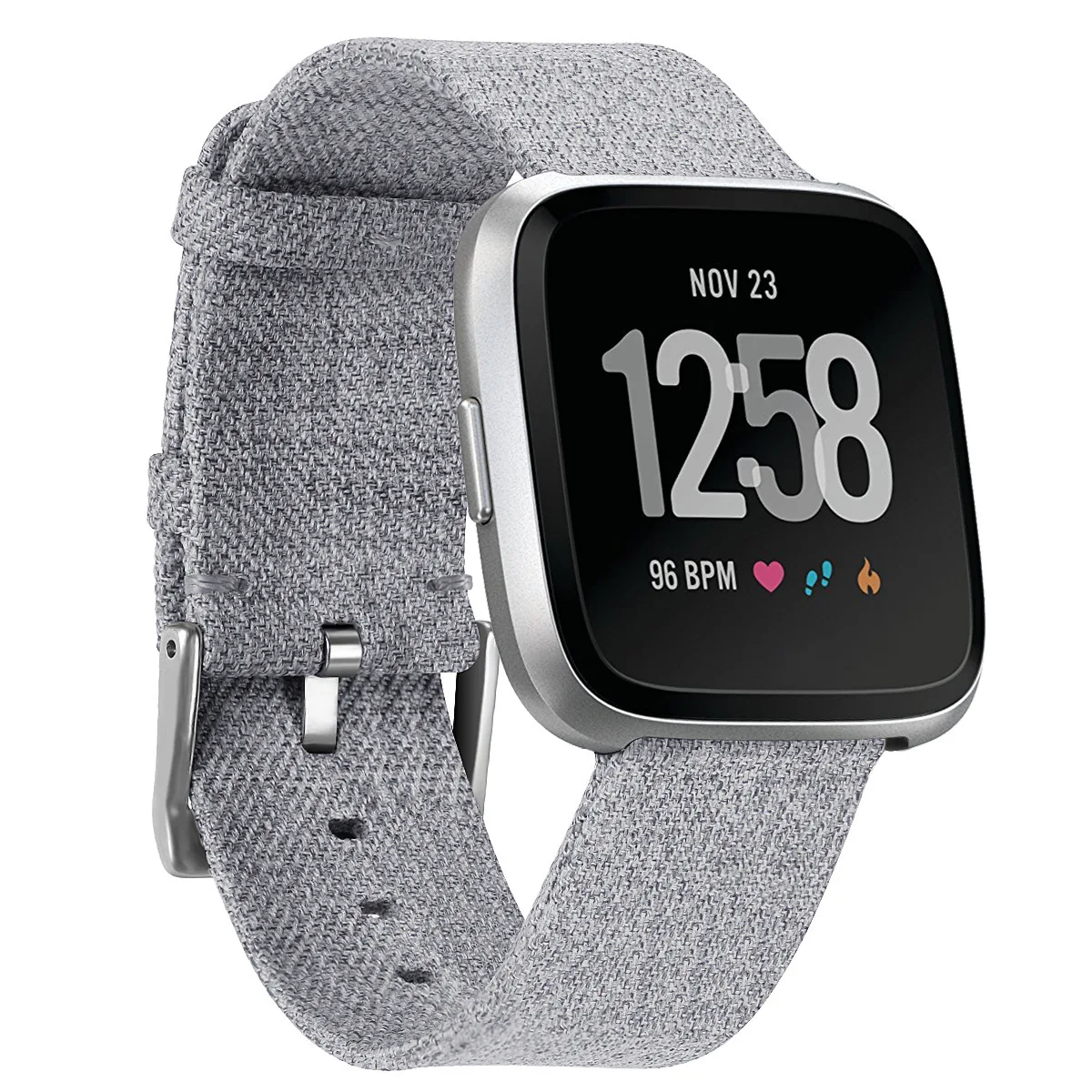 

Suitable For Versa Canvas Nylon Knitted Wrist Strap Products