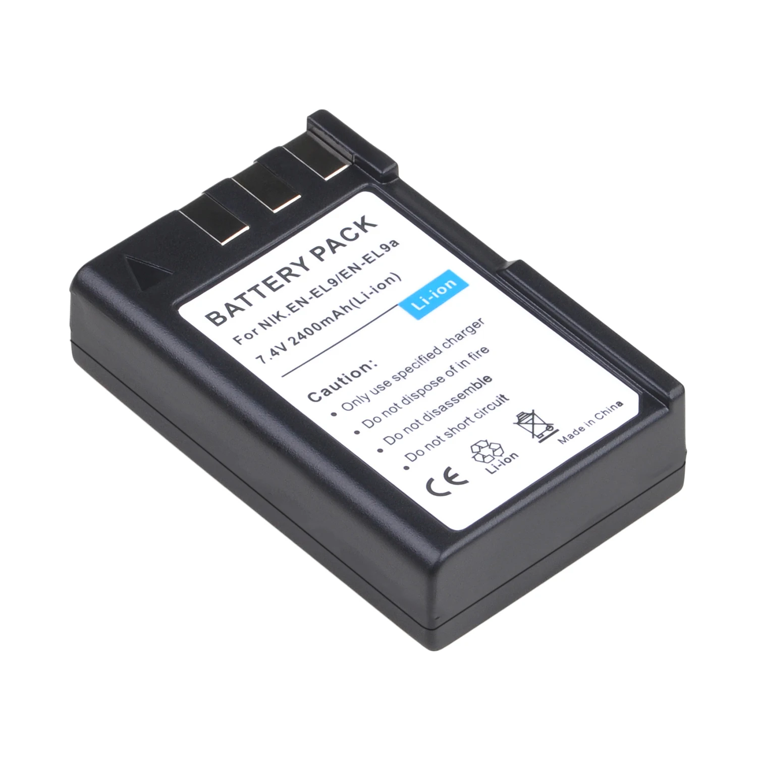 7 4 V 2400mAh EN-EL9 ENEL9 ENEL9a EN EL9 Сменный аккумулятор для цифровой камеры Nikon D40 D40X D60 D3000 D5000 |