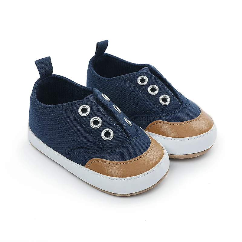 Холщовые Кроссовки для новорожденных девочек и мальчиков Нескользящие на мягкой