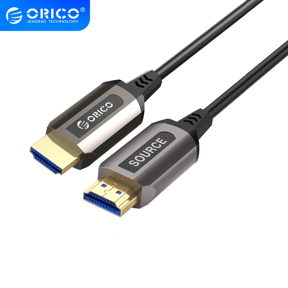 Кабель ORICO HDMI2.0 с оптическим волоконным штекером кабель 18 Гбит/с 4K 60HZ HDMI разъем для