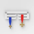 Спортивные трофей металла Дисплей стенд индивидуальное медаль Дисплей вешалкаакриловый для медалей вешалка