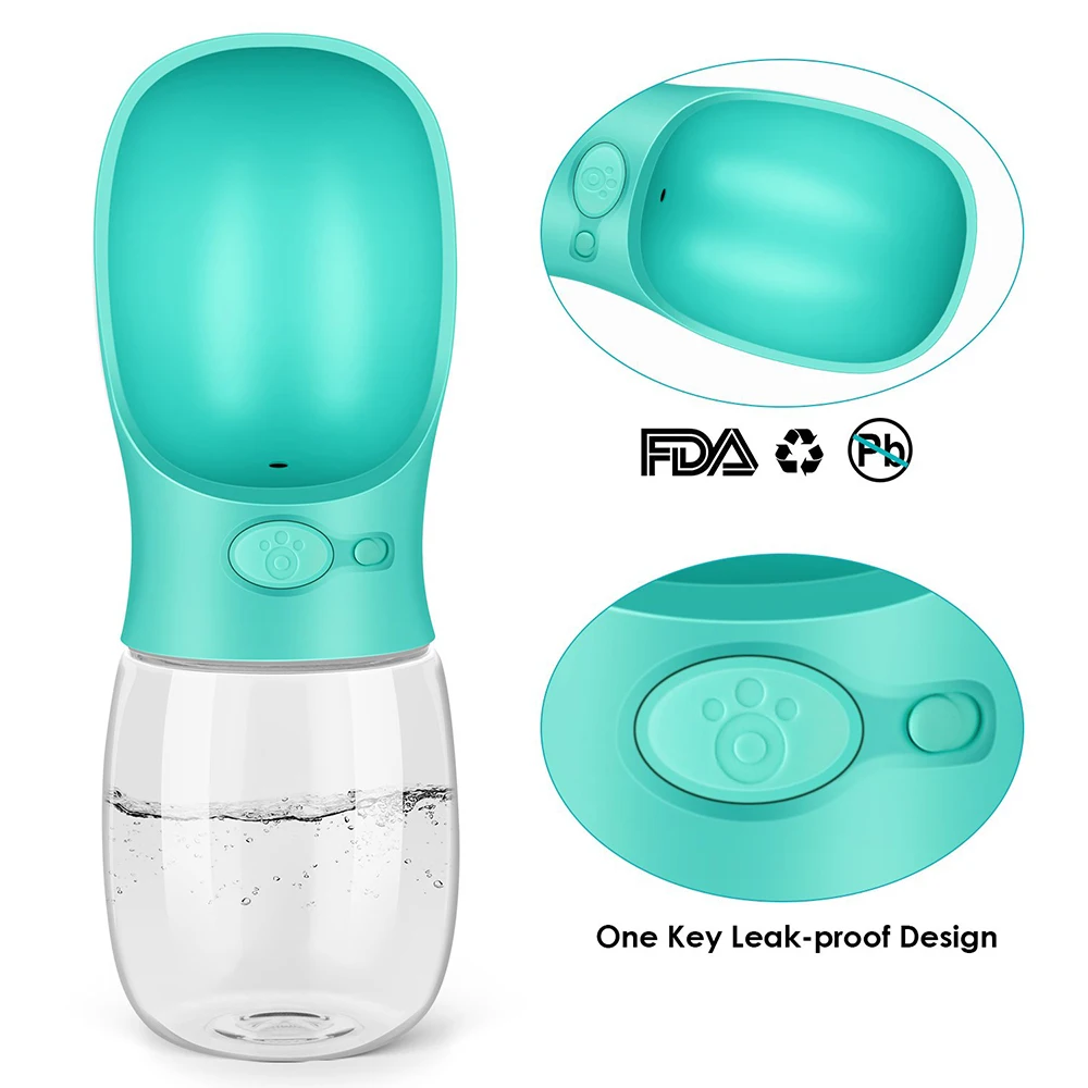 Бутылка для воды собак диспенсер щенков кошек кормушка класс BPA Бесплатная