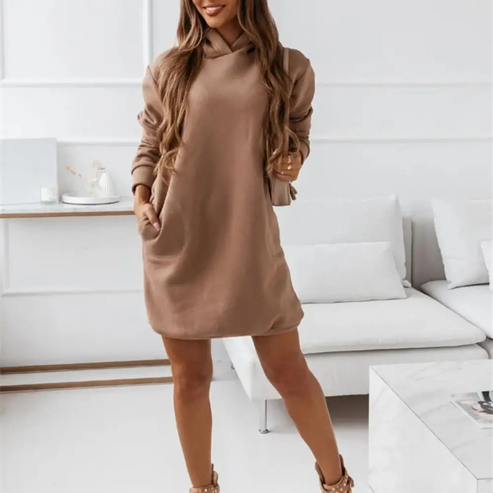 

Autumn Dress Great Wear-resistant Women Dress All Match Winter Dress
