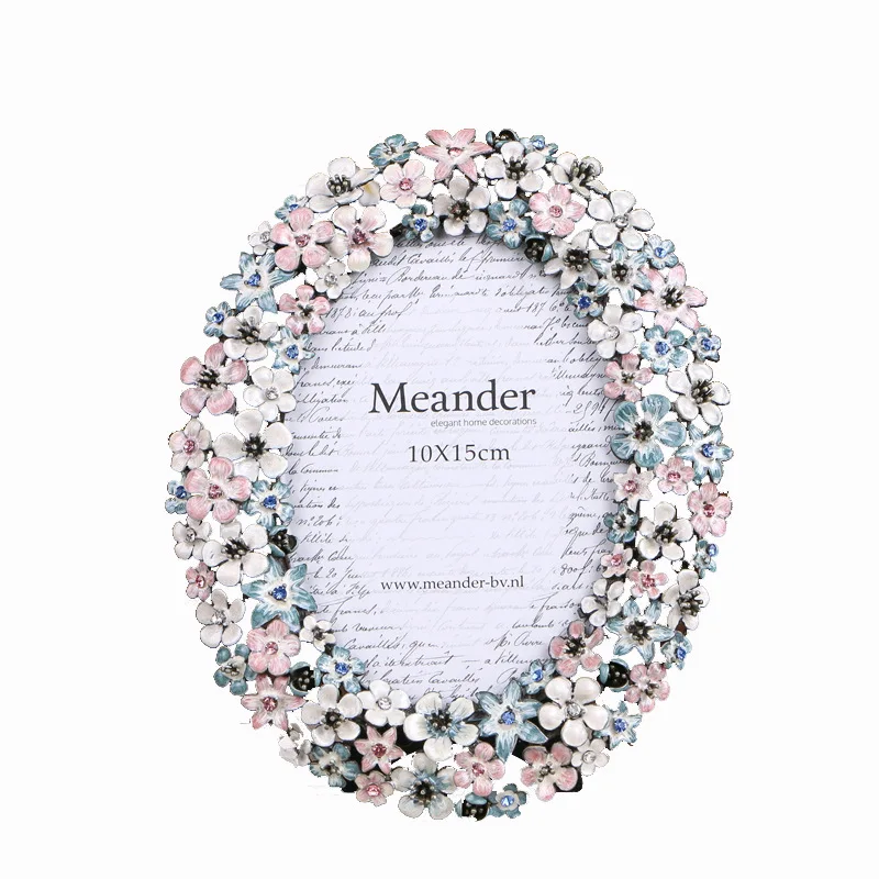 1 шт. Европейский пасторальный Металлический Венок фоторамки креативное