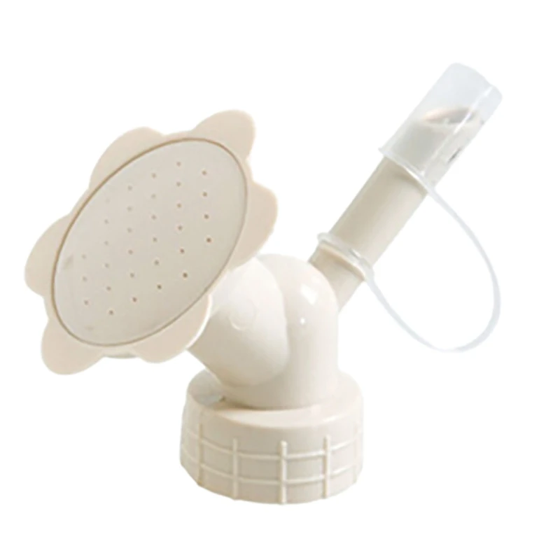 2 в 1 пластиковое сопло для орошения полива цветов бутылки банки насадка душа