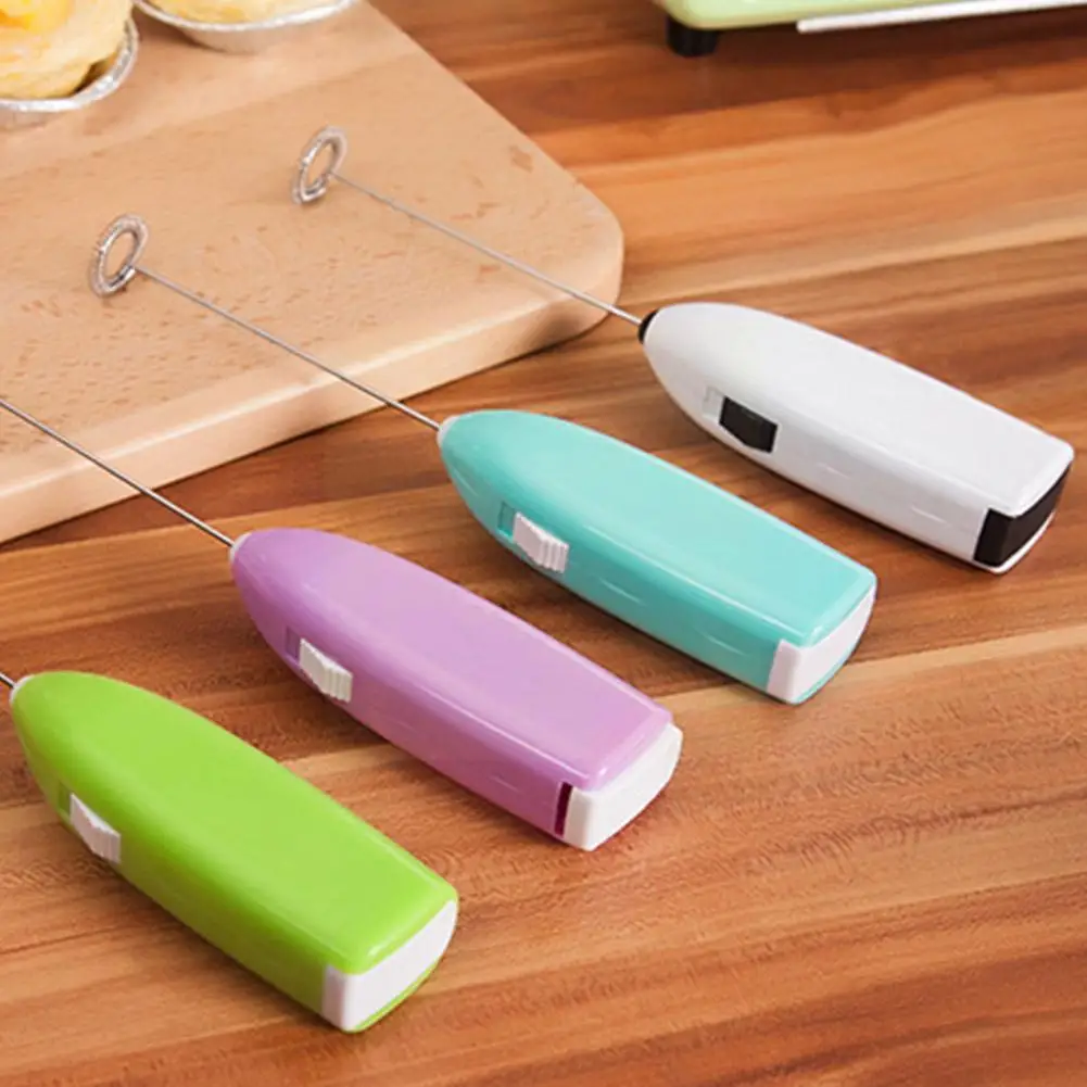 

Мини Электрический блендер для кофе, ручной бытовой кухонный блендер для молока, кофе, яиц, венчик, мини стальной венчик Y7r9