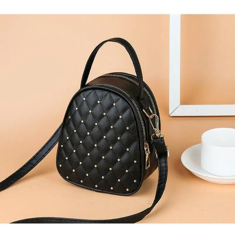 Модная сумка через плечо из искусственной кожи на молнии с пчелиным узором для Wom