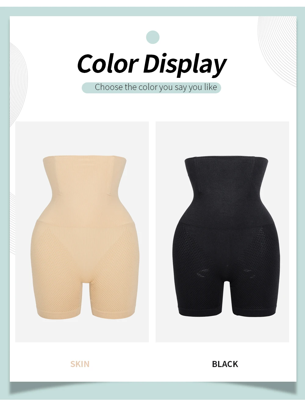 Тренажер для талии подтягивающее ягодицы женские корректирующий корсет с