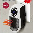 Настенный Электрический мини-обогреватель воздуха, мощный нагреватель, быстрый нагреватель, вентилятор, плита, радиатор, обогреватель комнаты