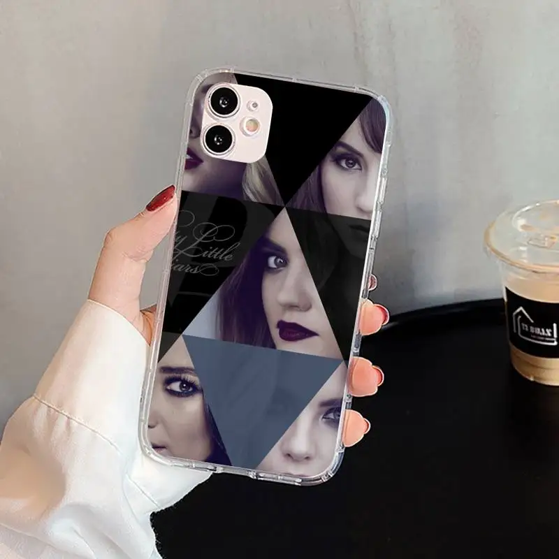

Pretty Little Liars PLL TV Show Phone Case For iphone 5s 6 7 8 11 12 plus xsmax xr pro mini se Transparent Cover Fundas Coque