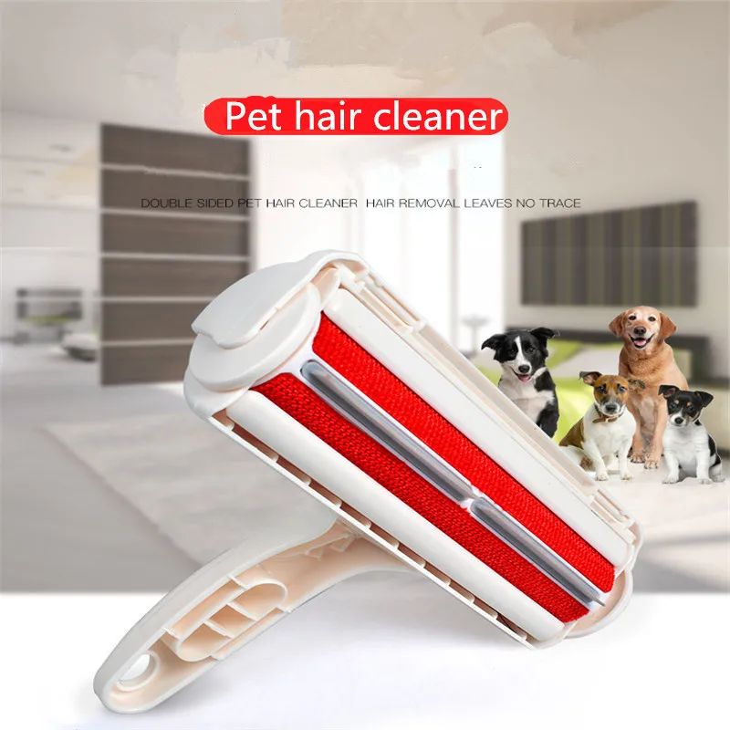 

Pet Hair Removel Roller Perros Cleaning Brush Fur Removing Dog Cat Hair Brush Car Clothing Couch Sofa Carpets Combs Dog Supplies