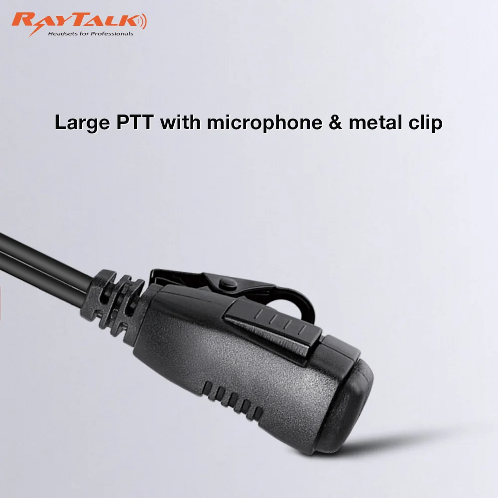 2 провода наушник с отворотом PTT/Mic для TPH700
