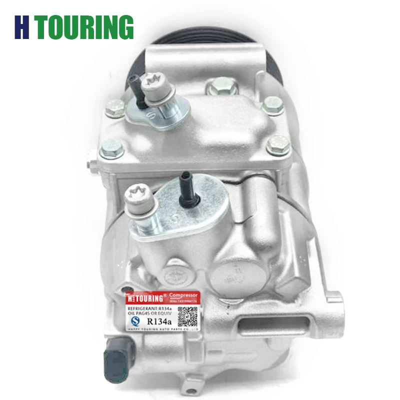 Компрессор кондиционера Sanden PXE16 1601 1615 для AUDI A3 VW Golf SKODA SEAT TOURAN 02 1K0820803C 1K0820803G 1K0820803Q