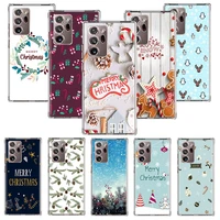 christmas new year phone case for samsung galaxy note 20 ultra note 10 plus 8 9 f52 f62 m62 m21 m31s m30s m51 cover coque