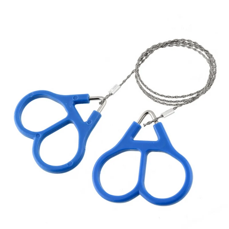 

Camp Hiking Hunting Emergency Survival Tool Stainless Steel Wire Saw Scroll