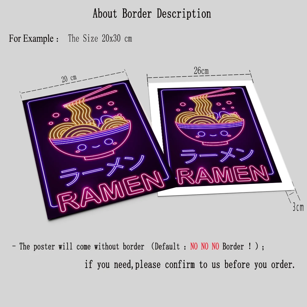 Плакат для украшения комнаты Fox Room Decoration, на холсте изображены японские животные, макаронные блюда и неоновые огни, созданные для мальчика-геймера.