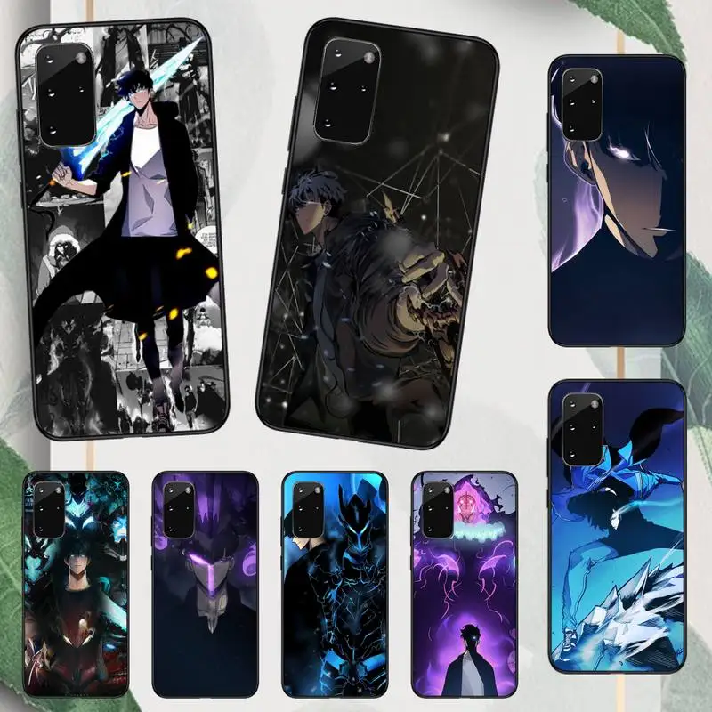 

Japan anime solo leveling Phone Case For Samsung galaxy A S note 10 12 20 32 40 50 51 52 70 71 72 21 fe s ultra plus