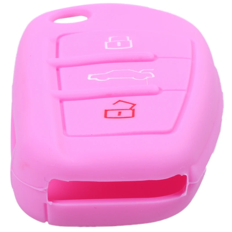 3 кнопочный силиконовый флип-чехол с дистанционным управлением для автомобиля Fob