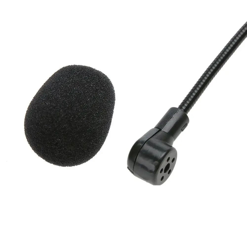 Mini Portable Audio Microphone Lightweight Headset 3.5mm Jack Plug Mic Thread Condenser PC Auto Car DVD Radio | Электроника