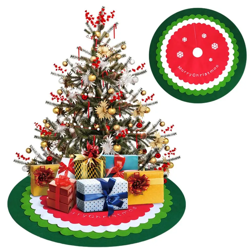 

Christmas Tree Collar Skirt Christmas Tree Floor Cover 100 Christmas Tree Skirt Christmas Tree Decorations Floor Mat Carpet Fo