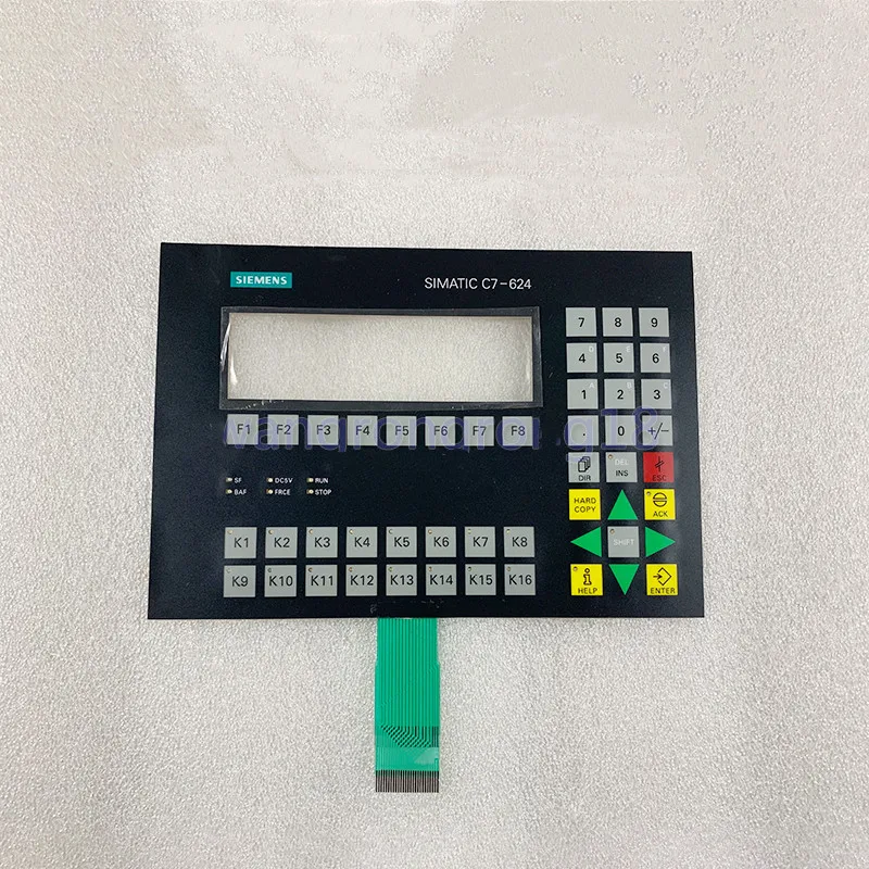 New Replacement Compatible Touch Membrane Keypad for C7-624 6ES7624-1AE00-0AE3