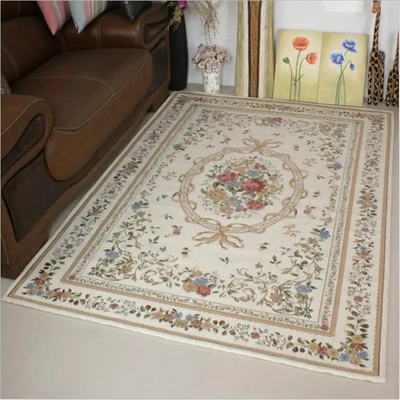 

Большой цветочный ковер Jacquard