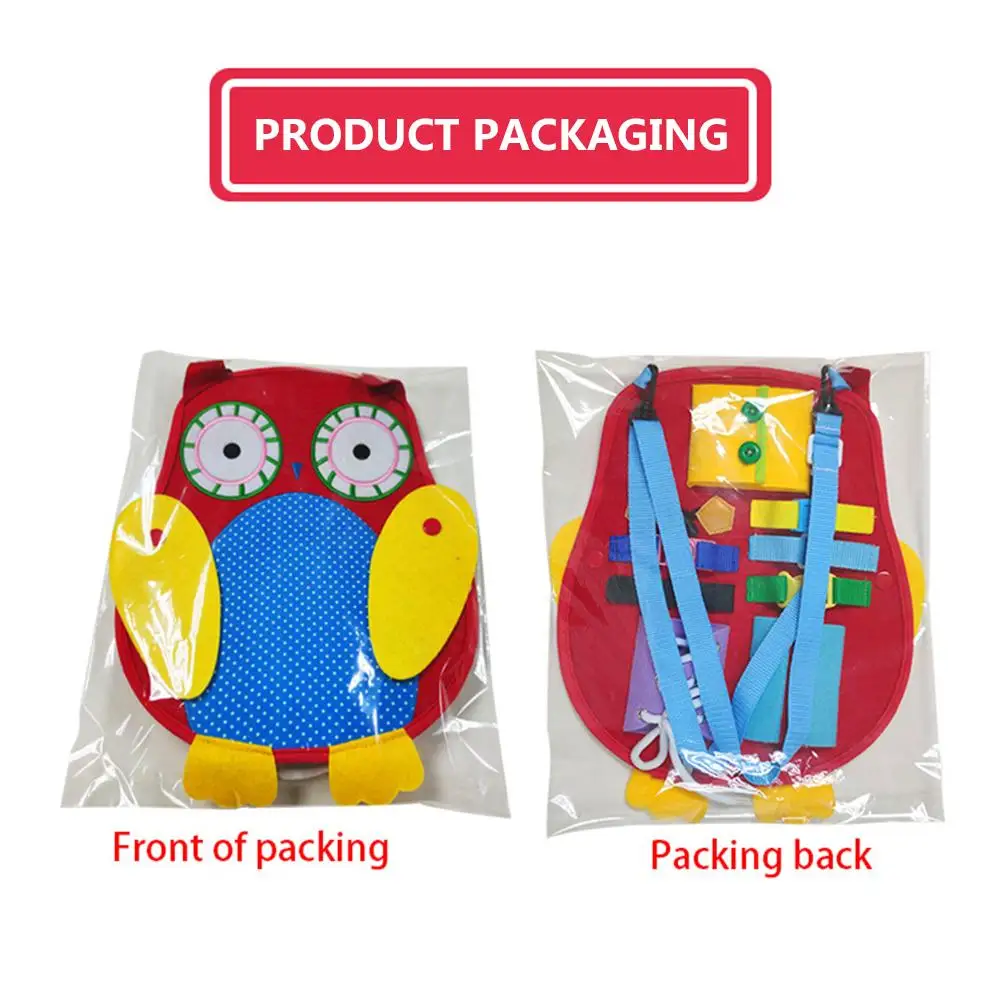 Детские Игрушки для раннего образования базовые жизненные навыки форма совы