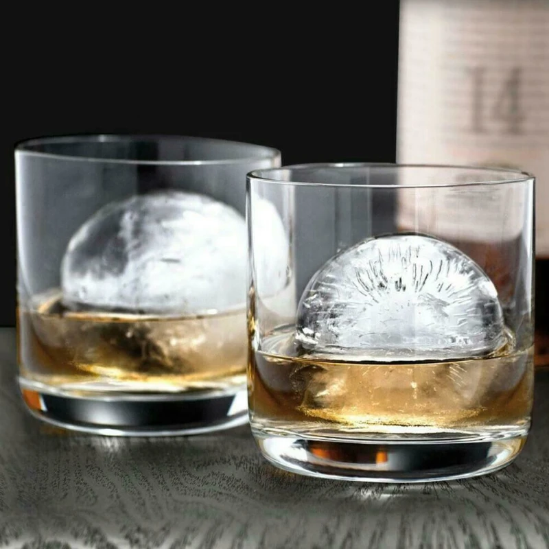 Big Size 6 cm Ice Hockey Module Whiskey Ball Mold Bar Accessories Soft Silicone Cocktail Cube Maker Kitchen Tools | Дом и сад