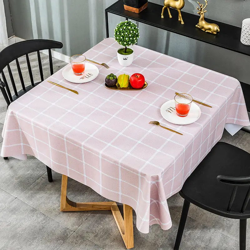 Скатерть для чайного столика водонепроницаемая с защитой от ожогов и жира без