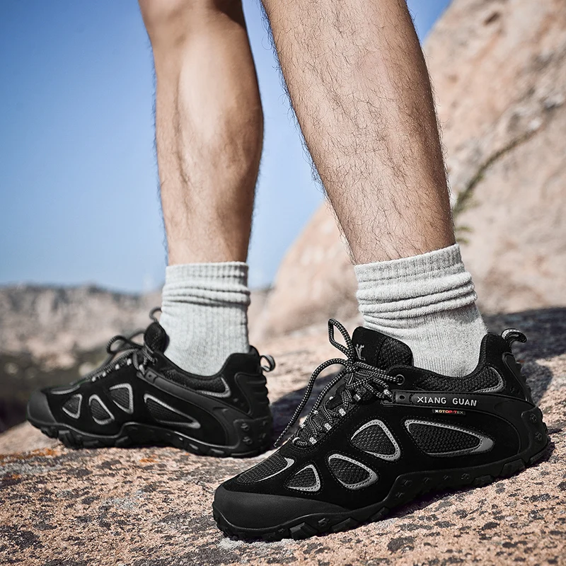 Высококачественная походная обувь XIANG GUAN новый дизайн Нескользящие треккинговые
