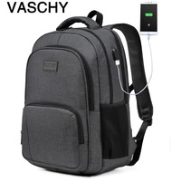 vaschy laptop backpack women men school bags travel backpack for college student water resistant school backpack with usb charge