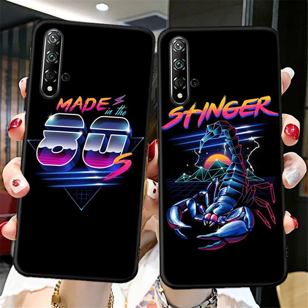 Мягкий чехол с изображением животных тигра акулы для Honor View 30 20 10 Lite 9A 9C 9S 9X Pro 8C 8X 8S 9