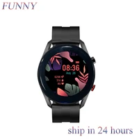 hw66 smart watch for men bluetooth call music play connect tws earphone fitness tracker for andorid ios for huawei xiaomi watch