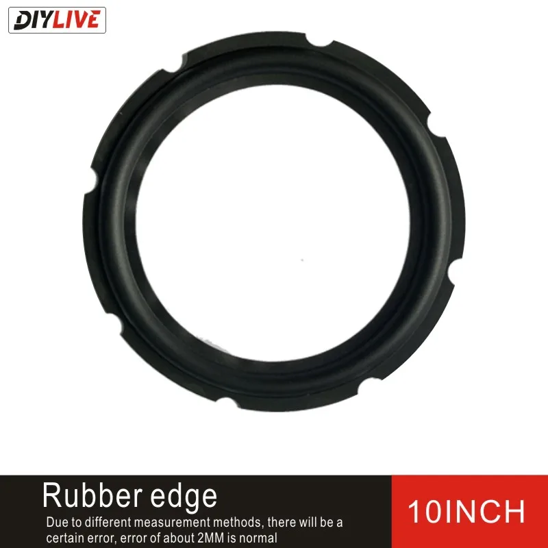 

DIYLIVE 10-inch subwoofer Speaker maintenance accessories Rubber edge folding ring subwoofer (250mm) 10-inch