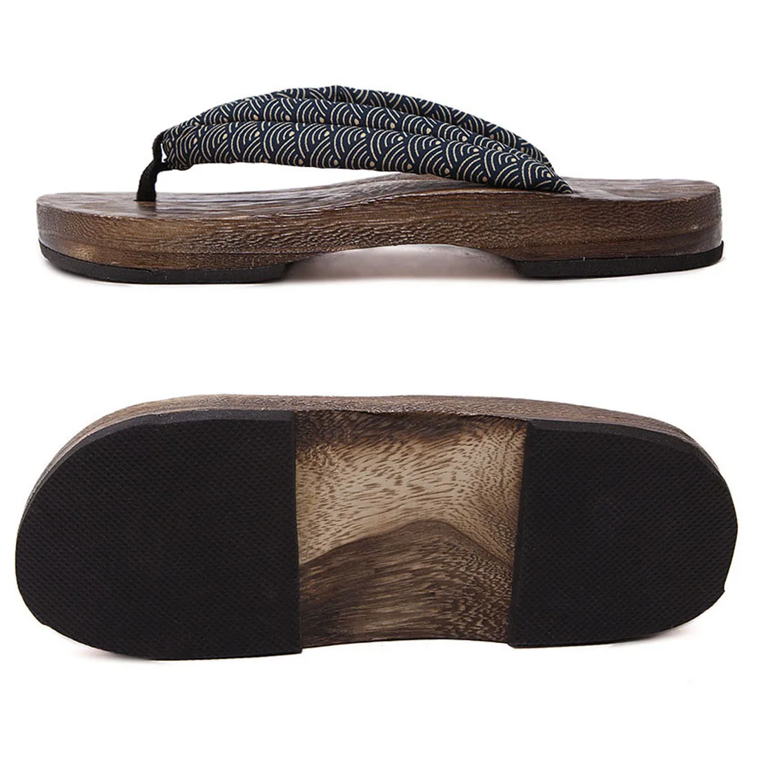 2020 летние мужские вьетнамки Тапочки Новинка Мужские деревянные сандалии с