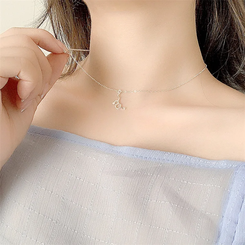 Flyleaf 925 пробы серебряные ювелирные изделия допамин химическая молекулярная