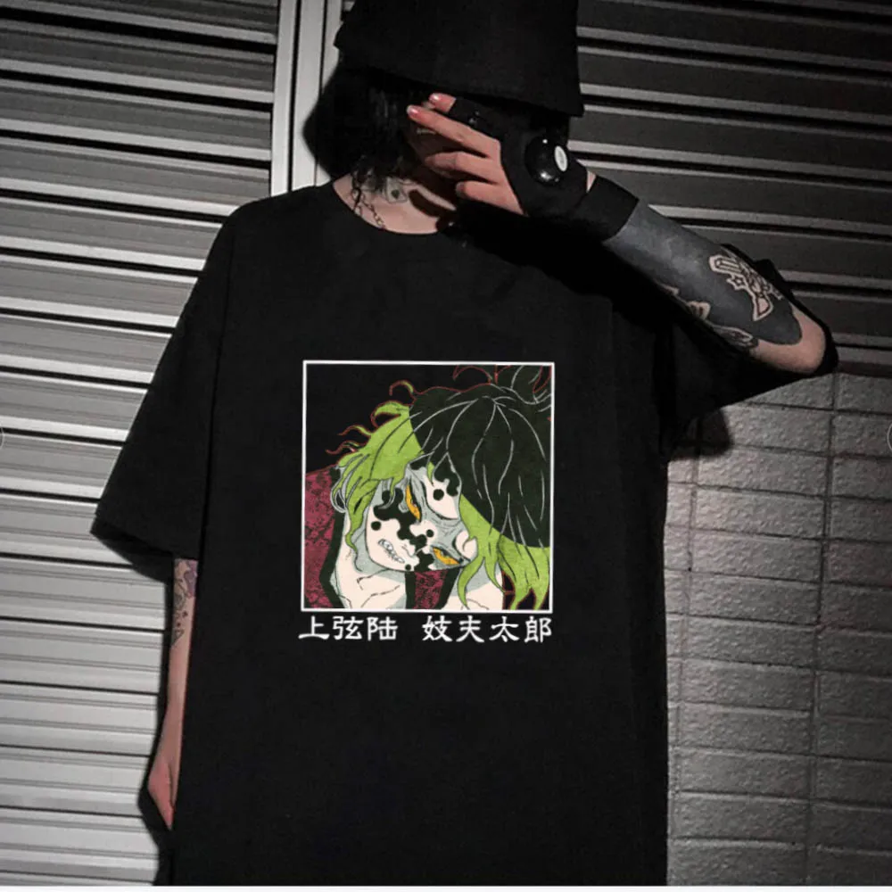 

Футболка унисекс с круглым вырезом и коротким рукавом, аниме, рассекающий демонов, Giyuutarou