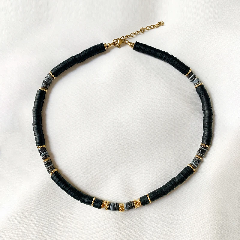 Ошейник-чокер в стиле ретро панк для мужчин и женщин колье из мягкого силикона