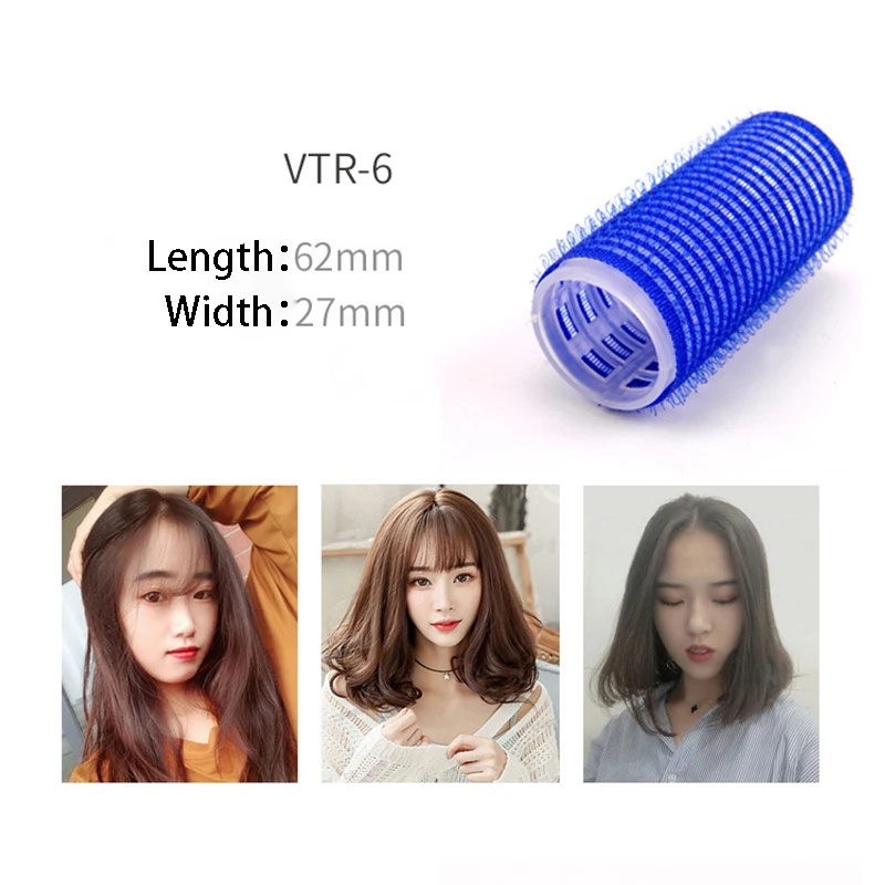 width-27mm 1 шт. случайный цвет большой самохвата бигуди для профессиональных салонов-парикмахерских бигуди мульти размер Профессиональный иструмент для парикмахерской - Цвет: width-27mm