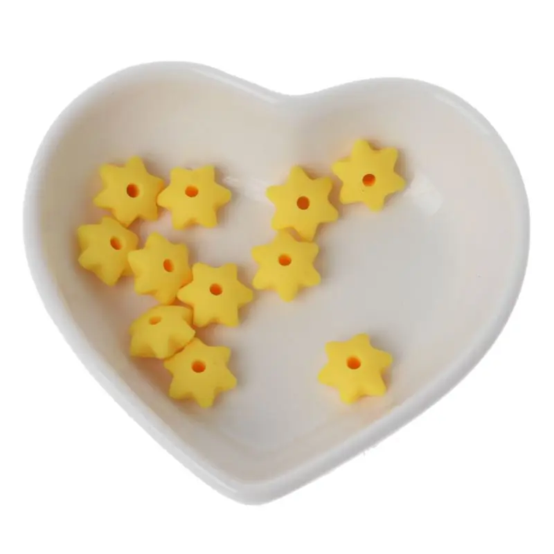 10 шт Детские Прорезыватели силиконовые бусины для мамы DIY Браслеты Ожерелья