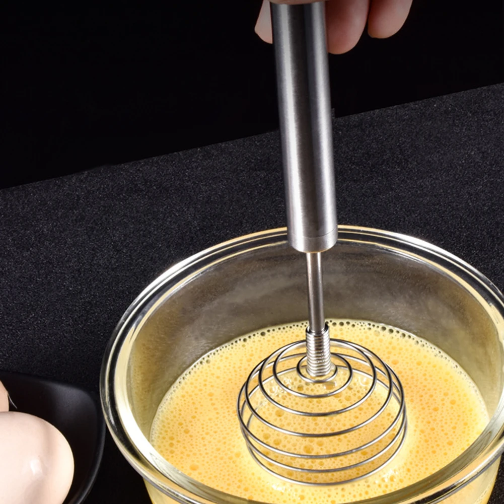 

Kitchen Accessories Mixer Egg Beater Manual Stainless Steel Whisk Hand Blender Egg Cream Stirring Kitchen Gadgets
